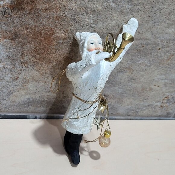 Father Frost Christmas Tree Ornament Old World Santa Stars Light Bulb - Picture 1 of 10